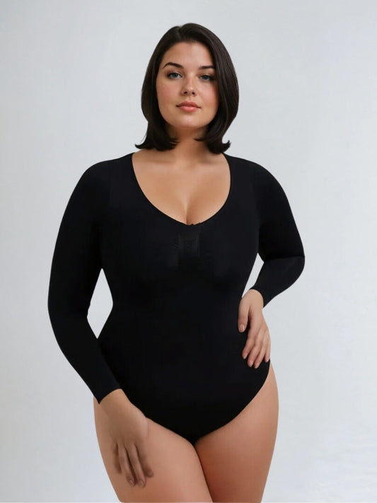 Longsleeve Bodysuit met String