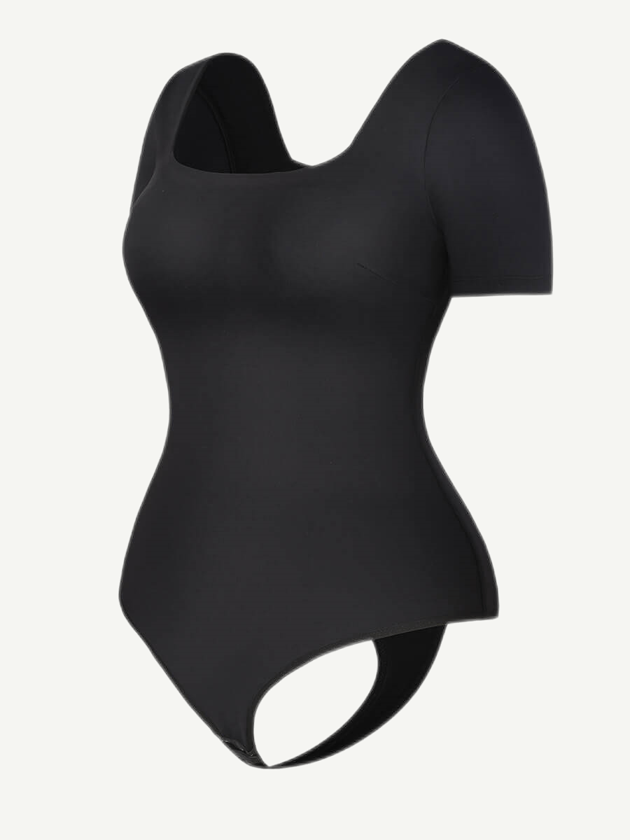 Vierkante Hals Bodysuit