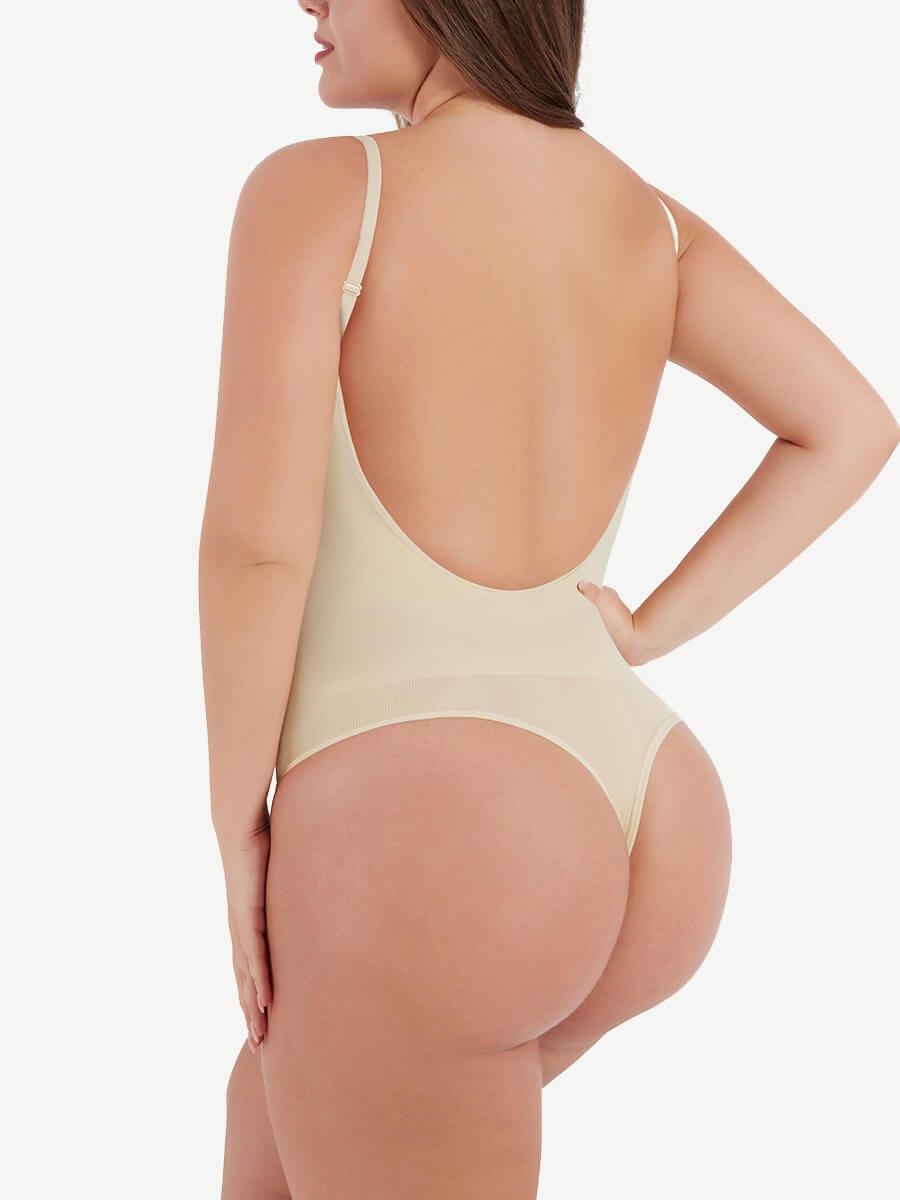 Åbn-back bodysuit