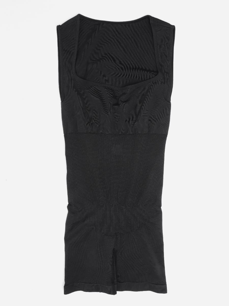 Vierkante Hals Bodysuit