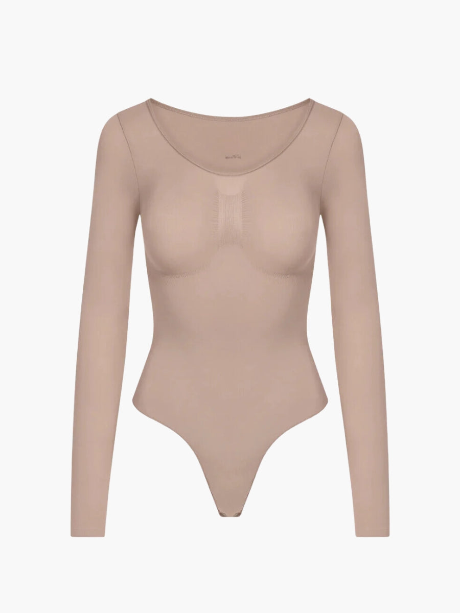 Longsleeve Bodysuit met String