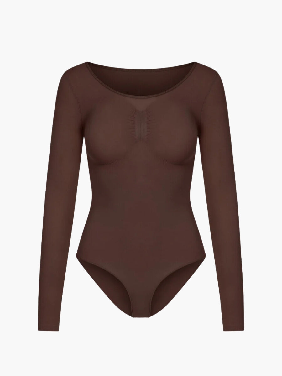 Longsleeve Bodysuit met Slanke Slip