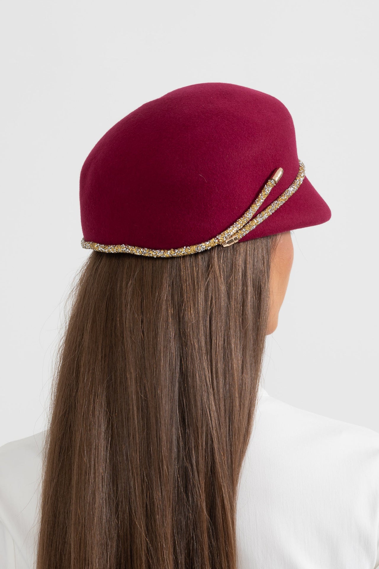 Ariana | Short Brim Hat With Elegant Detail