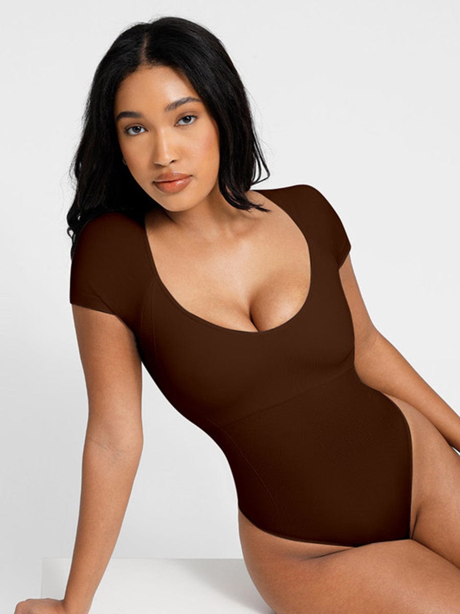 Ronde Nek Bodysuit