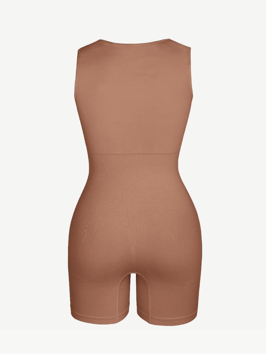 Vierkante Hals Bodysuit