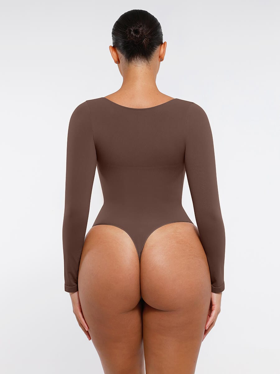 Langærmet bodysuit