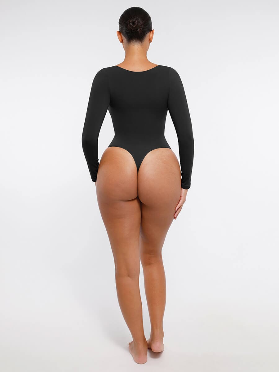 Langærmet bodysuit