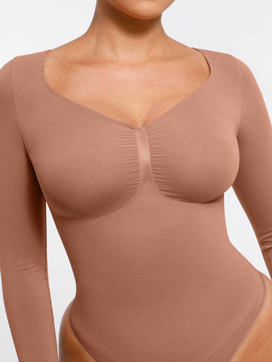 Langærmet bodysuit