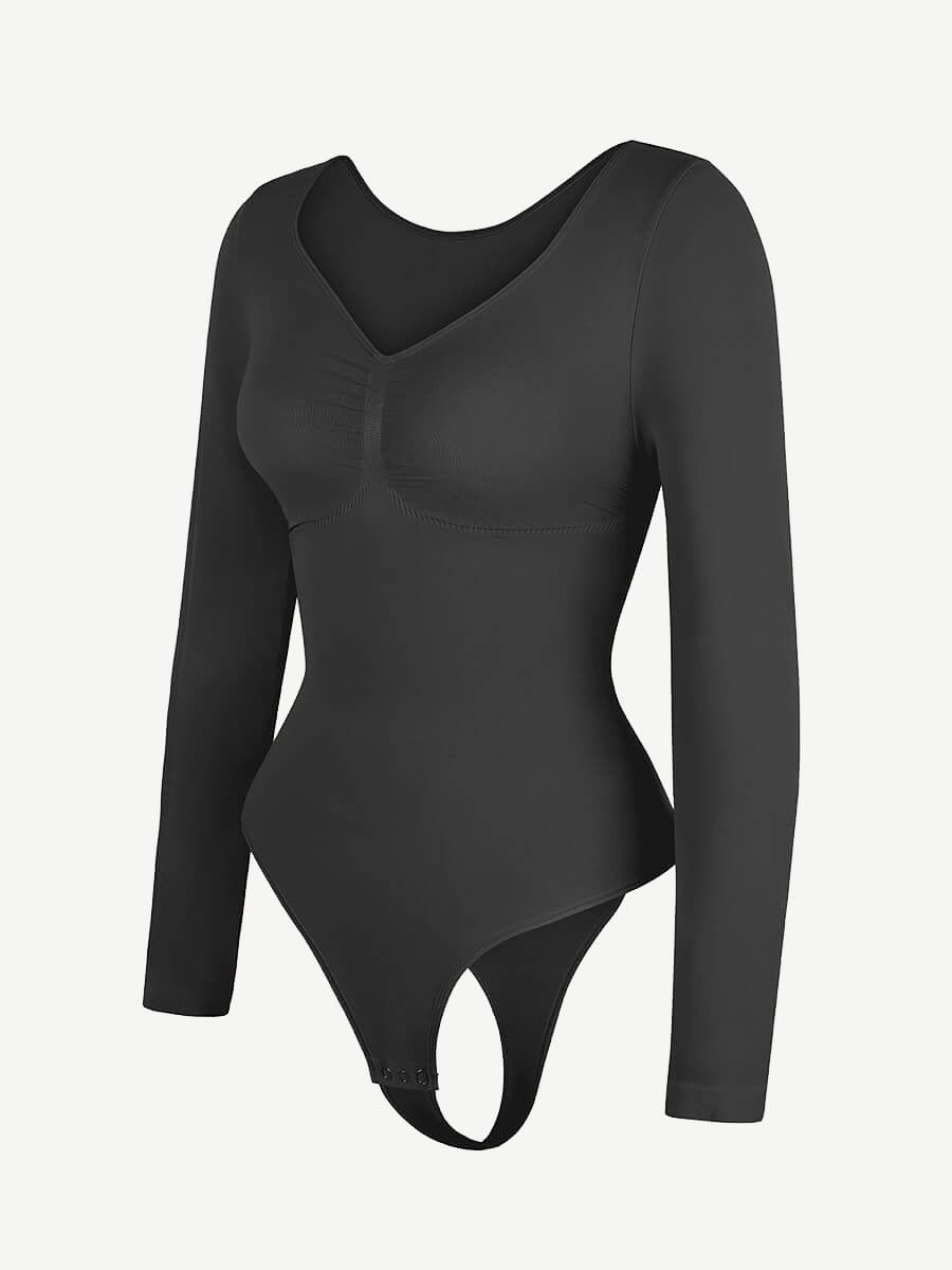 Langærmet bodysuit