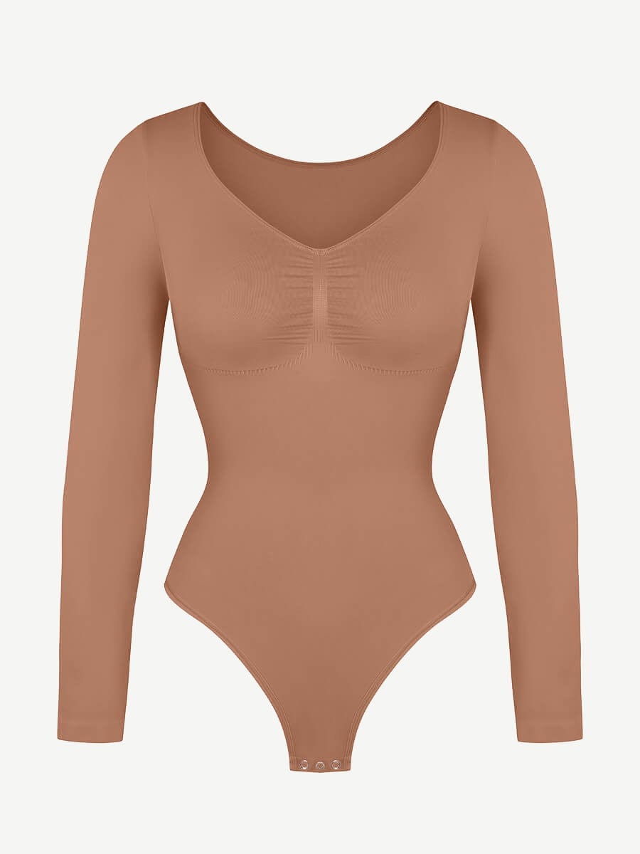 Langærmet bodysuit