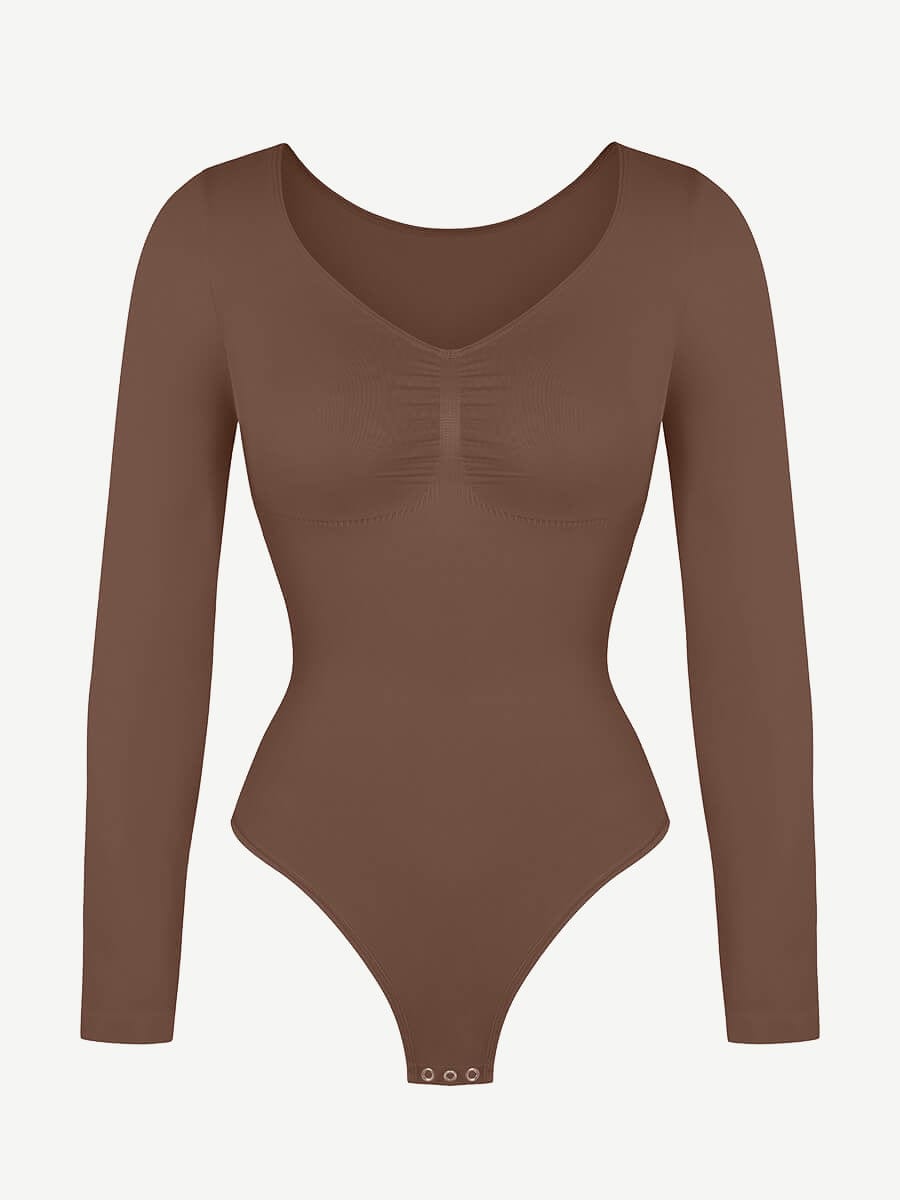 Langærmet bodysuit