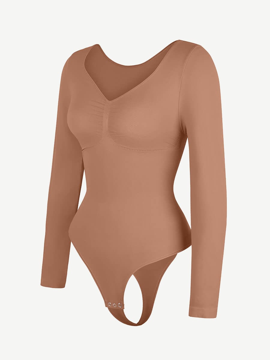 Langærmet bodysuit