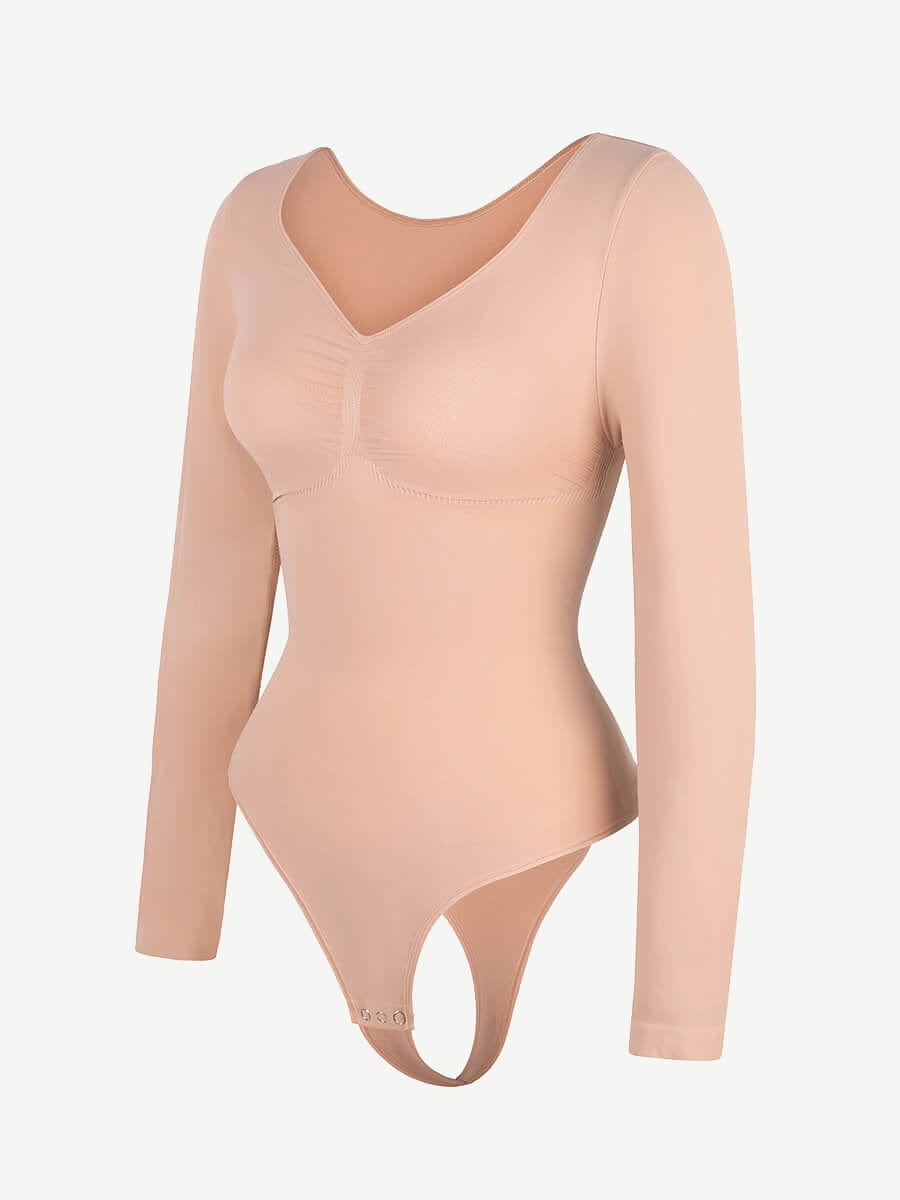 Langærmet bodysuit