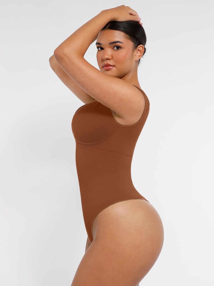 Deep V String Bodysuit