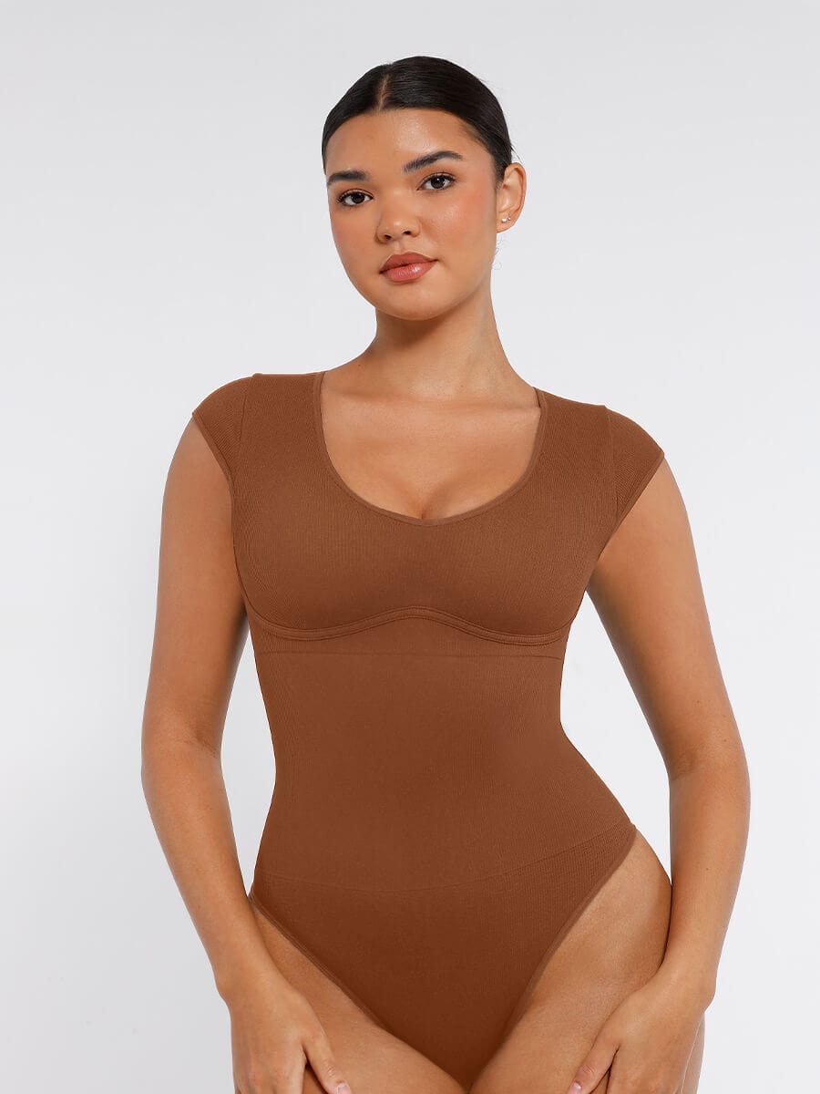 Deep V String Bodysuit