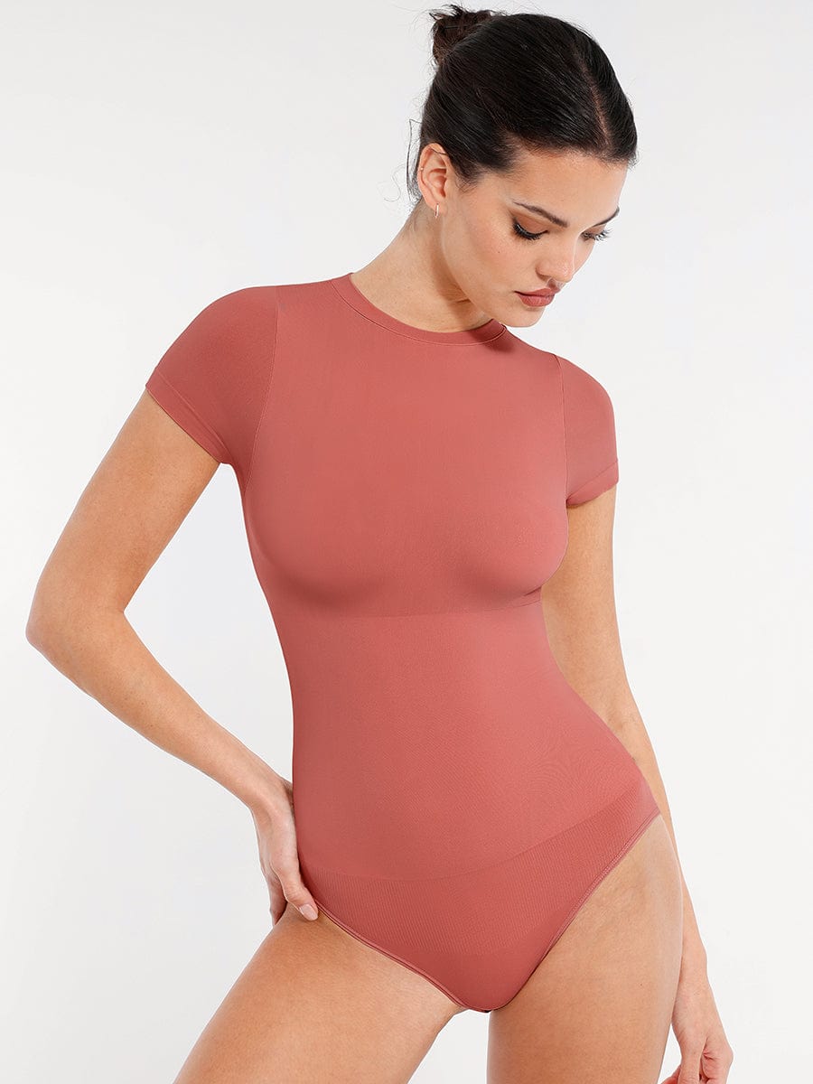 Kortærmet hofte bodysuit