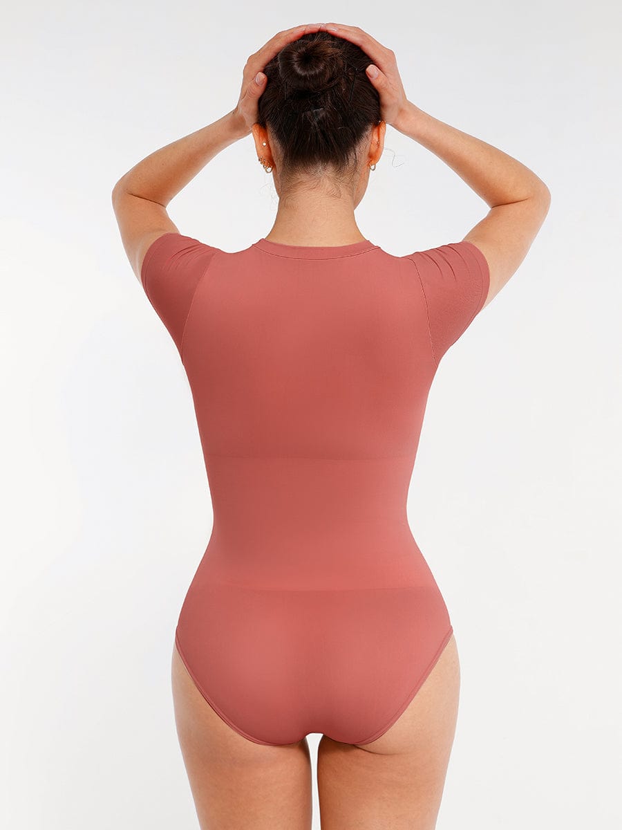 Kortærmet hofte bodysuit