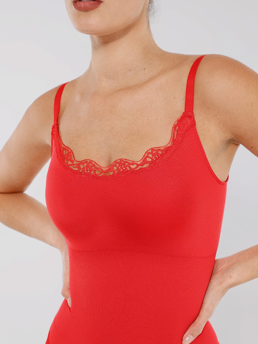 Lace Cami String Bodysuit