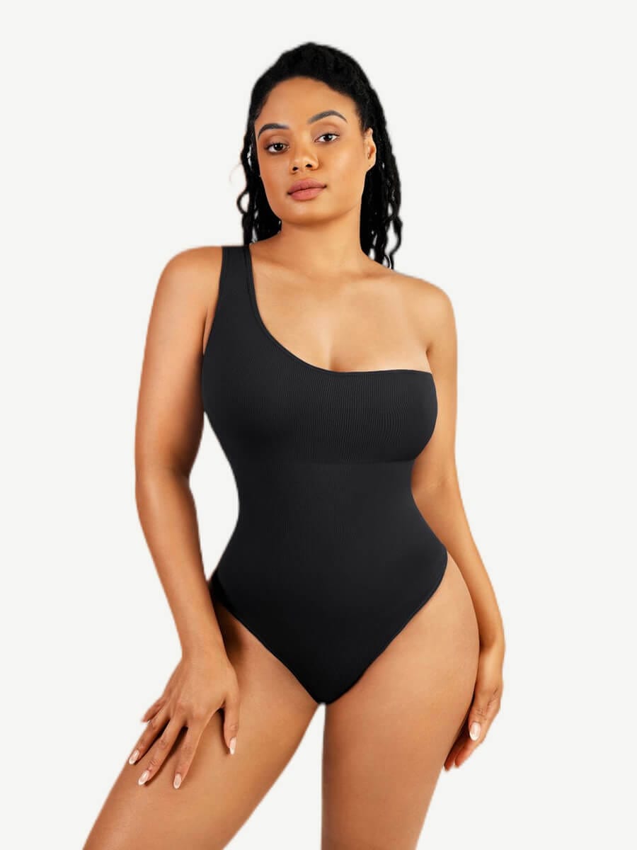 One-Shoulder Sculpt Bodysuit