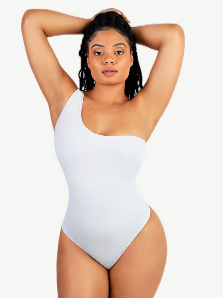 One-Shoulder Sculpt Bodysuit