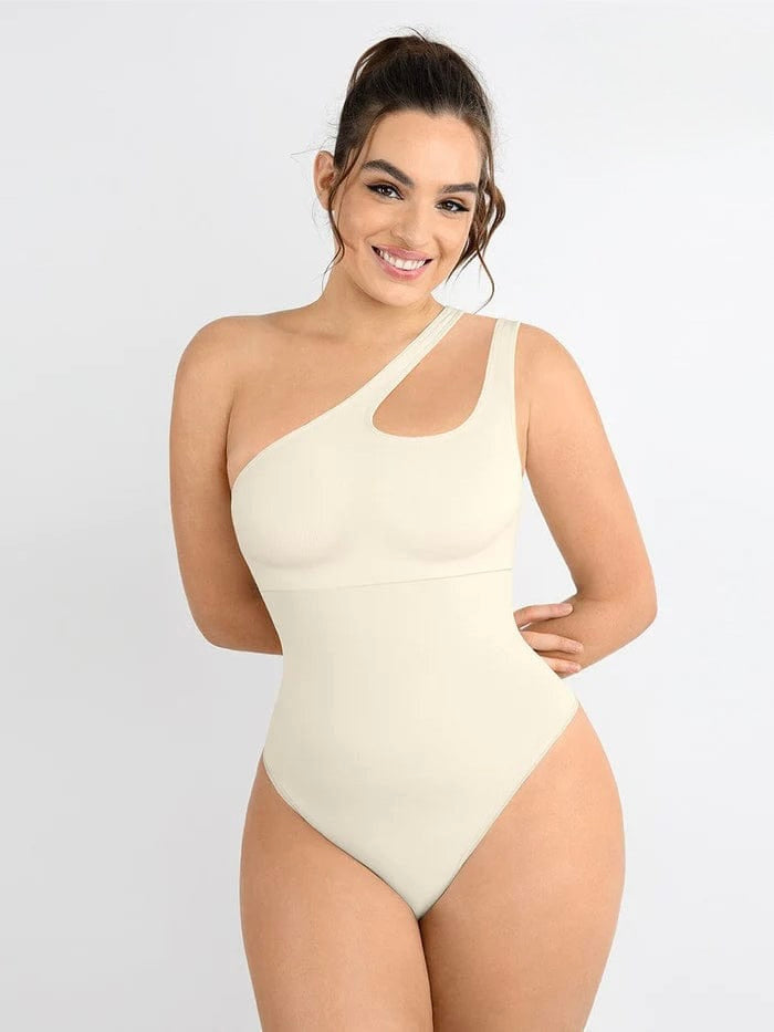 One Shoulder Sculpt Bodysuit