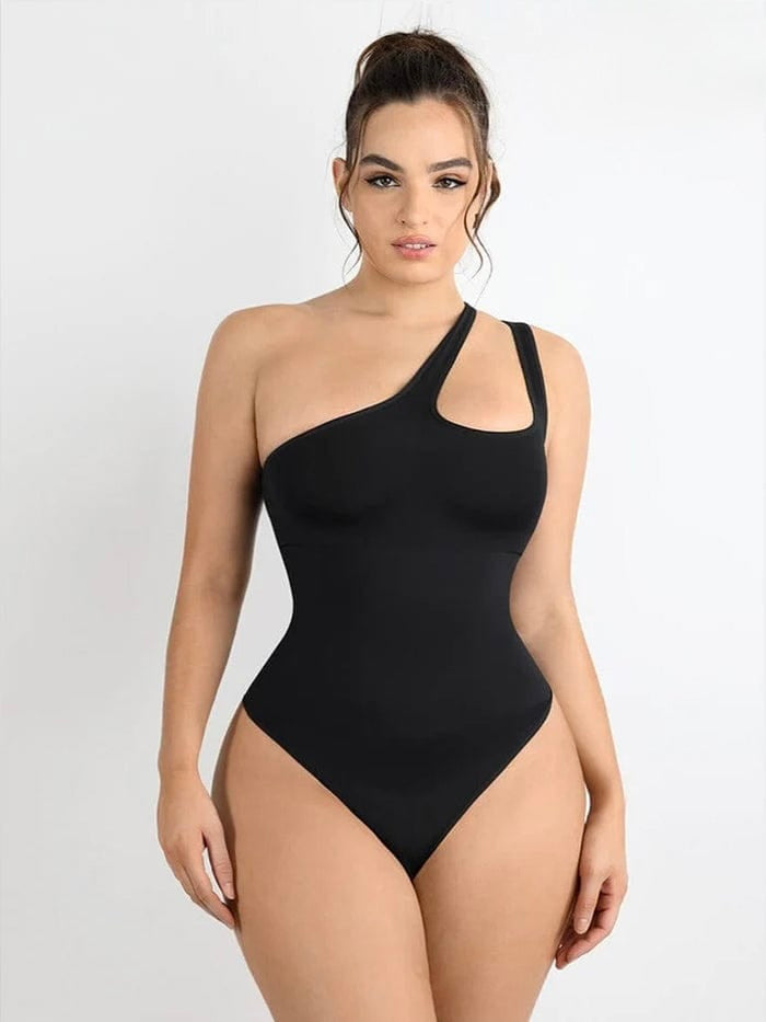 One Shoulder Sculpt Bodysuit