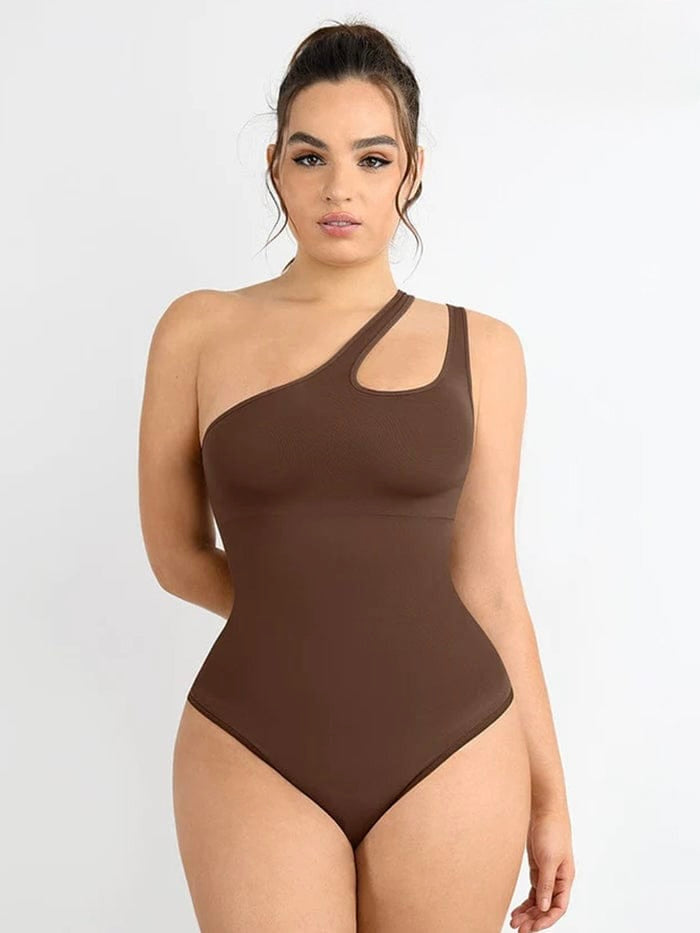 One Shoulder Sculpt Bodysuit