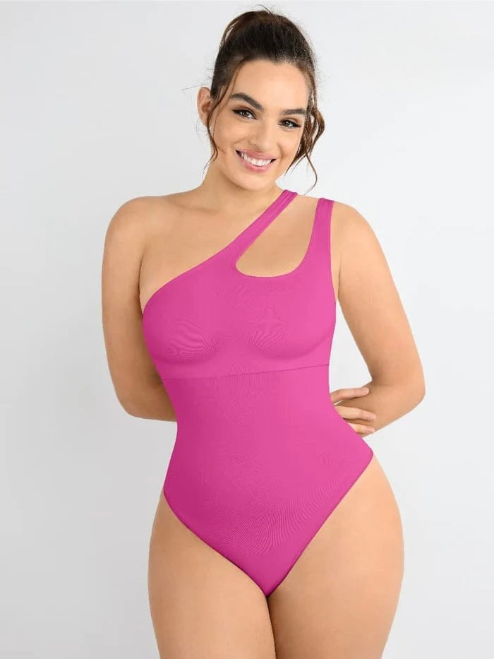 One Shoulder Sculpt Bodysuit