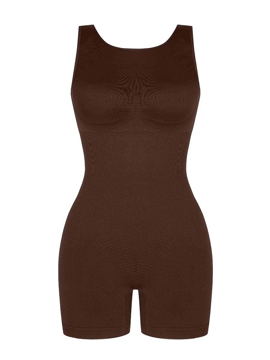 Ronde Nek U-Back Bodysuit