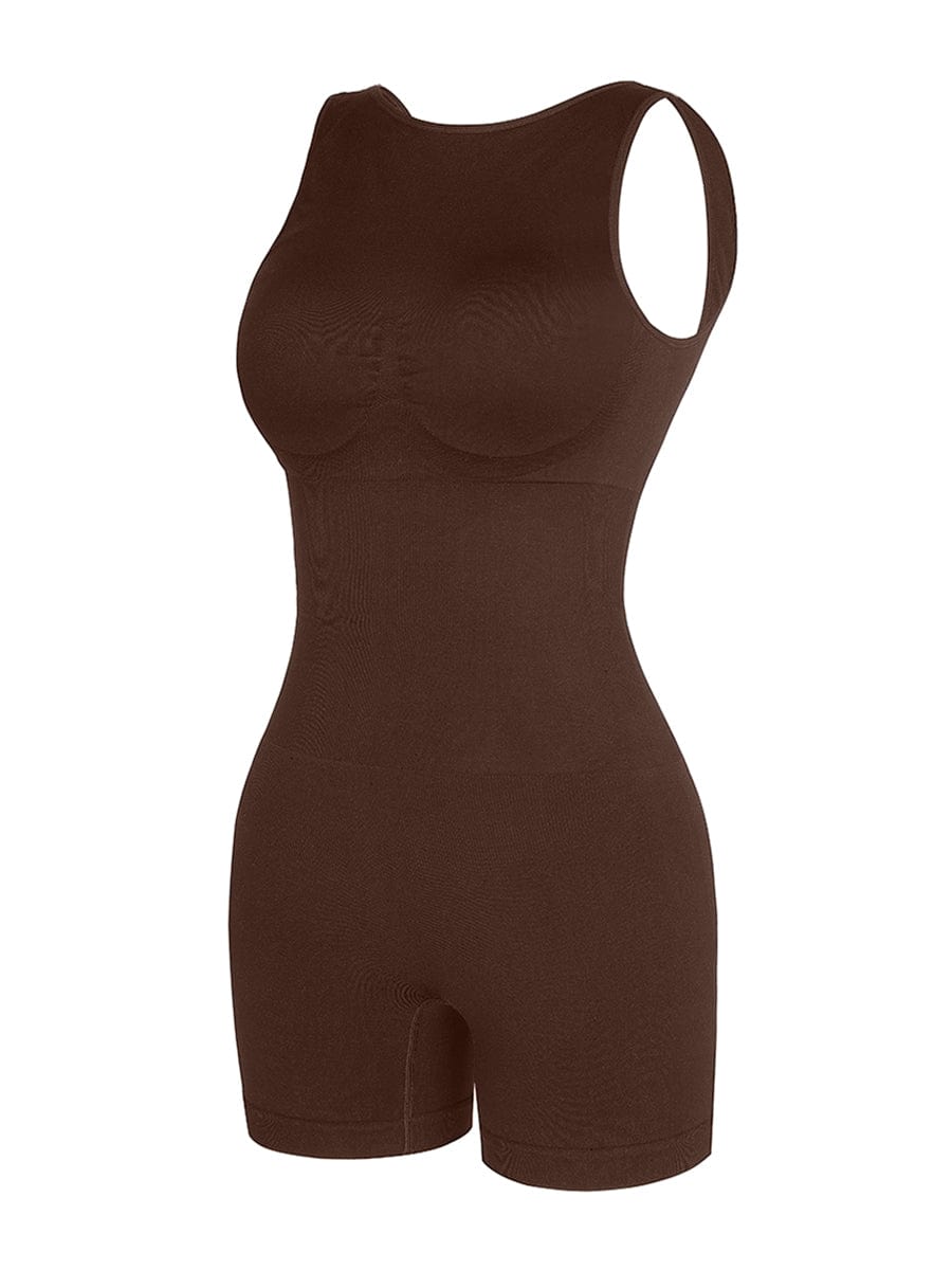 Ronde Nek U-Back Bodysuit