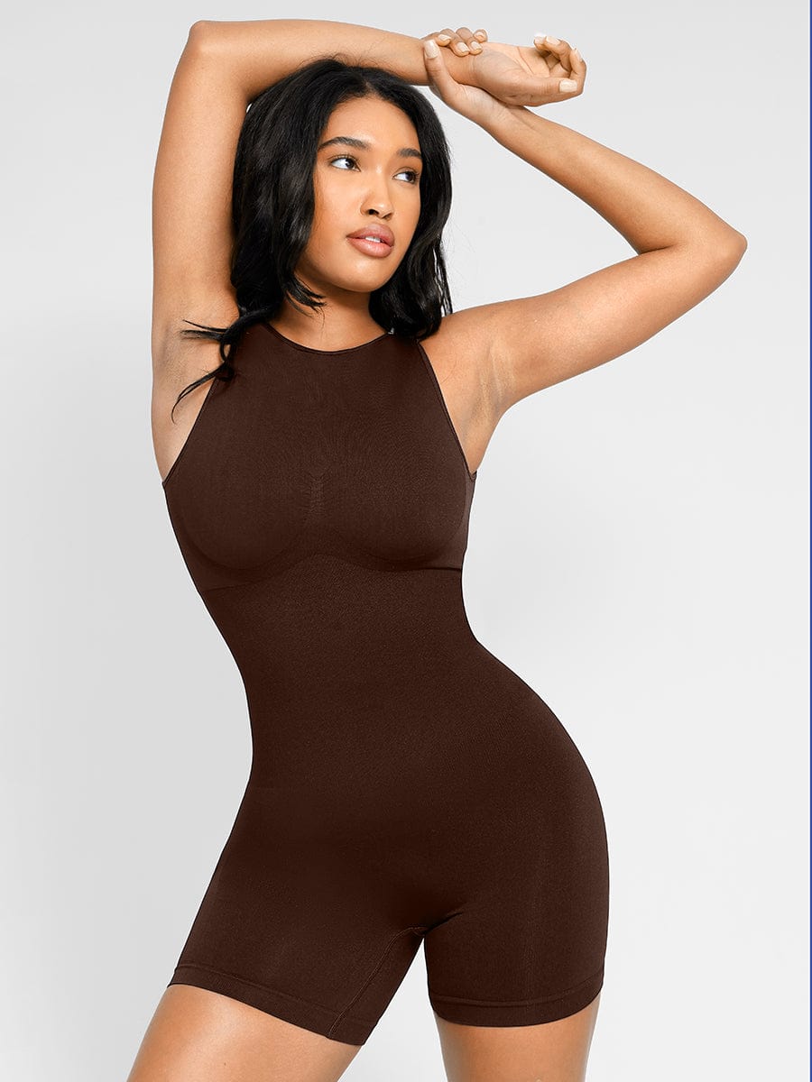 Ronde Nek U-Back Bodysuit