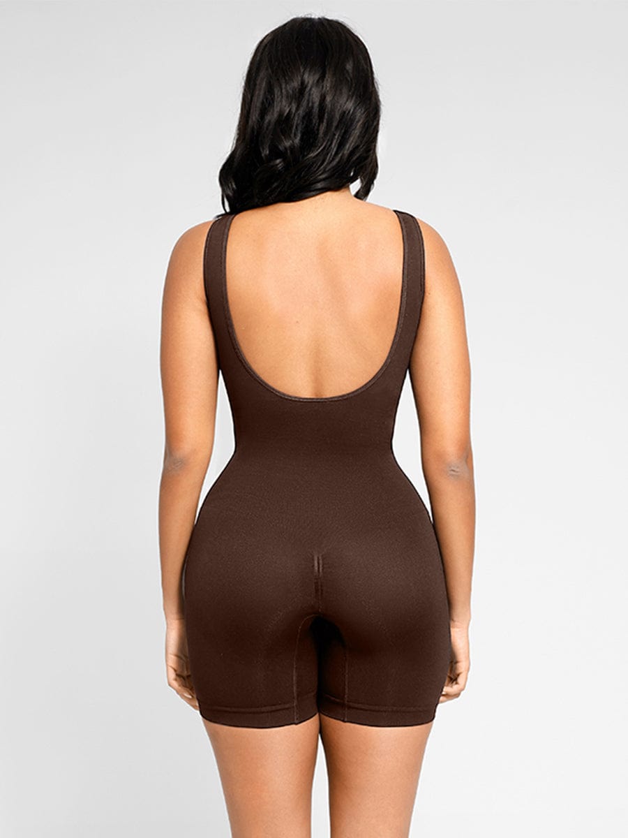 Ronde Nek U-Back Bodysuit